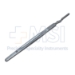 Bard-Parker Style Handle, #9 Knife Handle, Dull Finish, Overall Length 4-5/8" (116mm) - 5-1445