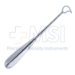 Barnhill Adenoid Curette, Size 4, 21mm x 22mm Curved Head, 18mm Cutting Edge, Bruns Style Handle, Overall Length 8-3/4" (222mm) - 114-7111-4