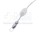 Baron Suction Tube 3Fr, Angular, Thumb Plate Cutoff (Bypass Hole), Standard Working Length 3" (75mm), Overall Length 5 1/8" (130mm) - 114-1719