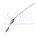 Baron Suction Tube 5Fr, Angular, Thumb Plate Cutoff (Bypass Hole), Standard Working Length 3" (75mm), Overall Length 5 1/8" (130mm) - 114-1721