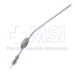 Baron Suction Tube 7Fr, Angular, Thumb Plate Cutoff (Bypass Hole), Standard Working Length 3" (75mm), Overall Length 5 1/8" (130mm) - 114-1724