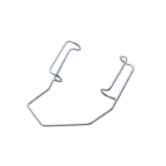 Barraquer Eye Speculum, 15mm Closed Wire Blades, 18.5mm Spread, Dull Finish, Overall Length 1-1/2" (38mm) 