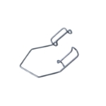 Barraquer Eye Speculum, 14mm Heavy Wire Closed Blades, 1mm Wire, 16mm Spread, Dull Finish, Overall Length 1-5/8" (40mm) E4106 H,7908E,E4106 H