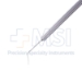 Barraquer Iris Spatula, 10mm Tip To Bend, Round, Serrated Handle, Overall Length 4-3/4" (120mm) - 11-4-3421
