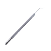 Barraquer Iris Spatula, 10mm Tip To Bend, Round, Serrated Handle, Overall Length 4-3/4" (120mm) 555843,11/4/3421,K3-2310
