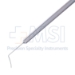 Barraquer Iris Spatula, 12mm Tip To Bend, Round, Serrated Handle, Overall Length 4-3/4" (120mm) - 11-4-3411