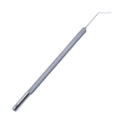 Barraquer Iris Spatula, 12mm Tip To Bend, Round, Serrated Handle, Overall Length 4-3/4" (120mm) 552190,11/4/3411,K3-2300