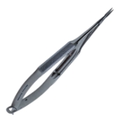 Barraquer Needle Holder, Straight, Extra Delicate, 7mm Jaws, Without Lock 