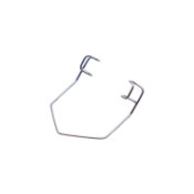 Barraquer New Born Eye Speculum, Short, 3mm Closed Wire Blades, Dull Finish, 10mm Spread, Overall Length 3/4" (20mm) 