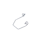 Barraquer New Born Eye Speculum, 5mm Closed Wire Blades, Dull Finish, 14mm Spread, Overall Length 1-3/8" (36mm) 