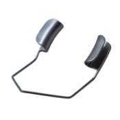 Barraquer Small Solid Blade Speculum, V-Shaped End, Blade Length 10mm, Spread 20mm, Overall Length 1-3/8" (36mm) 1545648,11/2/6131,K1-5020