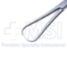 Barrett Tenaculum Forceps, Overall Length 7" (178mm) - 616321J