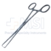 Barrett Uterine Tenaculum, Straight, Overall Length 7-1/8" (181mm) - 712-971BX