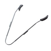 Barron Grohn Eye Speculum, 36mm Wide Solid Blades, Maximum Spread 120mm, Overall Length 7-1/4" (185mm) 
