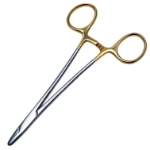 Baumgartner Needle Holder, TC, Overall Length 5-1/2" (140mm) 