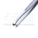Beer Cilia Forceps, Rounded Blunt Tips, Smooth Platforms, Overall Length 3-1/16" (78mm) - 52-10080