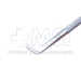 Berens Muscle Clamp, 13.5mm Angled Adjustable Blades, Teeth In Lower Jaw Fit Into Holes In Upper Jaw, Grooves In Lower Jaw, Round Knurled Handle, Polished Finish, Overall Length 3-1/2" (89mm) - 5-3461
