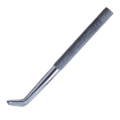 Berens Muscle Clamp, 13.5mm Angled Adjustable Blades, Teeth In Lower Jaw Fit Into Holes In Upper Jaw, Grooves In Lower Jaw, Round Knurled Handle, Polished Finish, Overall Length 3-1/2" (89mm) 570266,5-3461,E2350