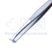 Bergh Cilia Forceps, Angled, Pointed Tip, Serrated Jaw, Beveled On The Outside Of Jaw, Overall Length 3-1/2" (89mm) - 54-10090