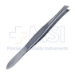 Bergh Cilia Forceps, Angled, Pointed Tip, Serrated Jaw, Beveled On The Outside Of Jaw, Overall Length 3-1/2" (89mm) - 54-10090