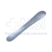 Berke-Jaeger Lid Plate, Curved, Double Ended, Dull Finish, 23mm Blade, 20mm Blade, Overall Length 4-1/4" (110mm) - 5-2170