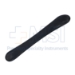 Berke-Jaeger Lid Plate, Laser Black Chrome Plated Finish, Curved, 20mm Blade, 23mm Blade, Overall Length 4-1/4" (109mm) - 5-2170-L