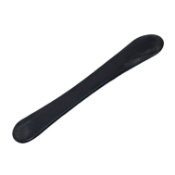 Berke-Jaeger Lid Plate, Laser Black Chrome Plated Finish, Curved, 20mm Blade, 23mm Blade, Overall Length 4-1/4" (109mm) 