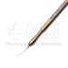 Bi-Manual Handpiece, 23ga, Curved, Aspiration 0.3mm Single Port, Capsule Polisher Gold Color - BI-323
