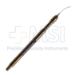 Bi-Manual Handpiece, 23ga, Curved, Aspiration 0.3mm Single Port, Capsule Polisher Gold Color - BI-323