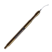 Bi-Manual Handpiece, 23ga, Curved, Aspiration 0.3mm Single Port, Capsule Polisher Gold Color 7650E,7652E,K7-5805,ET4750 AP23