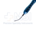 Bi-Manual Handpiece, 21ga, Curved, Irrigating 0.5mm Dual Port, Blue Color, Overall Length 4-3/8" (111mm) - BI-502