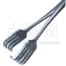 Billroth Tumor Forceps, 4 x 4 Teeth, Sharp, Ratchet, Overall Length 10-1/2" (267mm) - 712-2261BX