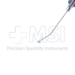 Binkhorst Hooked Cannula, Left, 22ga, Polished Finish, 30 Degrees Angled Shaft, 13mm From Bend to Tip, 2.5mm "J" Shaped Hook, Excluding Hub Overall Length 1-3/8" (35mm) - 5-5523-BL
