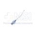 Binkhorst Hooked Cannula, Right, 22ga, Polished Finish, 30 Degrees Angled Shaft, 13mm From Bend to Tip, 2.5mm "J" Shaped Hook, Excluding Hub Overall Length 1-3/8" (35mm) - 5-5523-BR