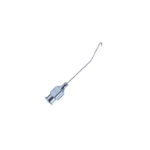 Binkhorst Hooked Cannula, Right, 22ga, Polished Finish, 30 Degrees Angled Shaft, 13mm From Bend to Tip, 2.5mm "J" Shaped Hook, Excluding Hub Overall Length 1-3/8" (35mm) E4412 BR,K7-5420,91-7068,1333E,K7-5420,91-7068,E4412 BR
