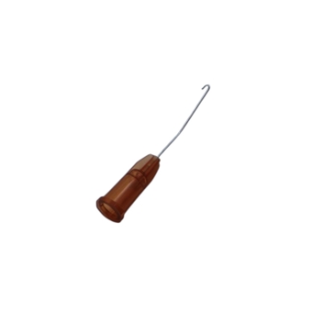 Binkhorst J-Shaped Cannula, Angled Left, 26ga cannula, j shape, angled, mcintyre, binkhorst, sterile