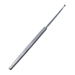 Bishop Bone Curette, Round Cup, Size 1, Overall Length 6-1/4" (159mm) 