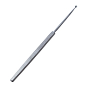 Bishop Bone Curette, Round Cup, Size 1, Overall Length 6-1/4" (159mm) 