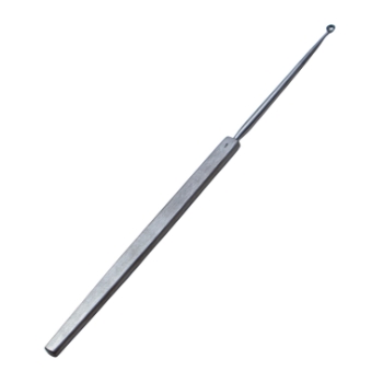 Bishop Bone Curette, Round Cup, Size 1, Overall Length 6-1/4" (159mm) 