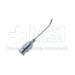 Bishop-Harmon Irrigating Cannula, 19ga, Polished Finish, 30 Degrees Angled Shaft, 5mm Tip To Bend, Flattened Blunt Tip, Excluding Hub Overall Length 1" (25mm) - 5-5033-5