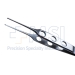 Bishop-Harmon Tissue Forceps, Straight, 0.8mm, 1 x 2 Teeth, Shorter Shafts, Flat Three Hole Handle, Overall Length 3-3/8" (85mm) - 5-2611E