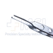Bishop-Harmon Tissue Forceps, Straight, 0.8mm, 1 x 2 Teeth, Flat 3-Hole Handle, Overall Length 3-3/8" (85mm) - 5-2611
