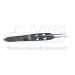 Bishop-Harmon Tissue Forceps, Straight, 0.3mm, 1 x 2 Teeth, Flat 3-Hole Handle, Overall Length 3-3/8" (85mm) - 5-2613