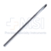 Bishop Mastoid Gouge, Straight, 5mm Wide Blade, Hexagon Handle, Overall Length 6" (152mm) - 114-2843-5