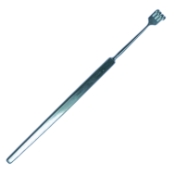 Blair Retractor, Sharp, 4 Prongs, 7mm Wide, Flat Handle, Overall Length 5-1/2" (140mm) 