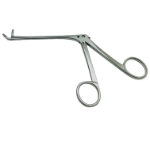 Blakesley Nasal Forceps, Angled Up 45 Degrees Cup, Fenestrated 4mm Jaws, Size 1, Shaft Length 4-1/2" (115mm) 