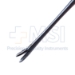 Blakesley Nasal Forceps, Straight, Size 0, 3.5mm x 10mm Fenestrated Jaws, Working Length 4" (100mm) - 551221J