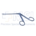 Blakesley Nasal Forceps, Angled 45 Degrees, 3.5mm Thru-Cutting Jaw, Working Length 4-1/2" (115mm), Overall Length 7-1/2" (190mm) - 567611BKS