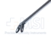 Blakesley Nasal Forceps, Angled Up 45 Degrees, Size 0, 3.5mm x 10mm Fenestrated Jaws, Working Length 4" (100mm) - 551241J