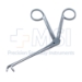 Blakesley Nasal Forceps, Angled Up 45 Degrees, Size 0, 3.5mm x 10mm Fenestrated Jaws, Working Length 4" (100mm) - 551241J